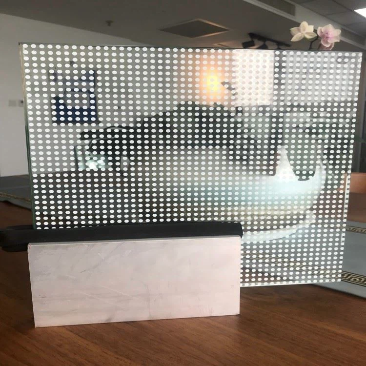 Silk Screen Painted Glass